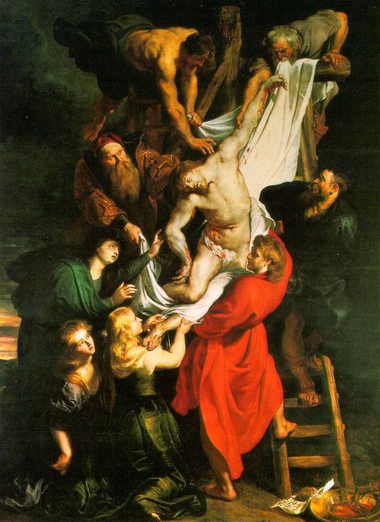 Peter Paul Rubens The Deposition Spain oil painting art